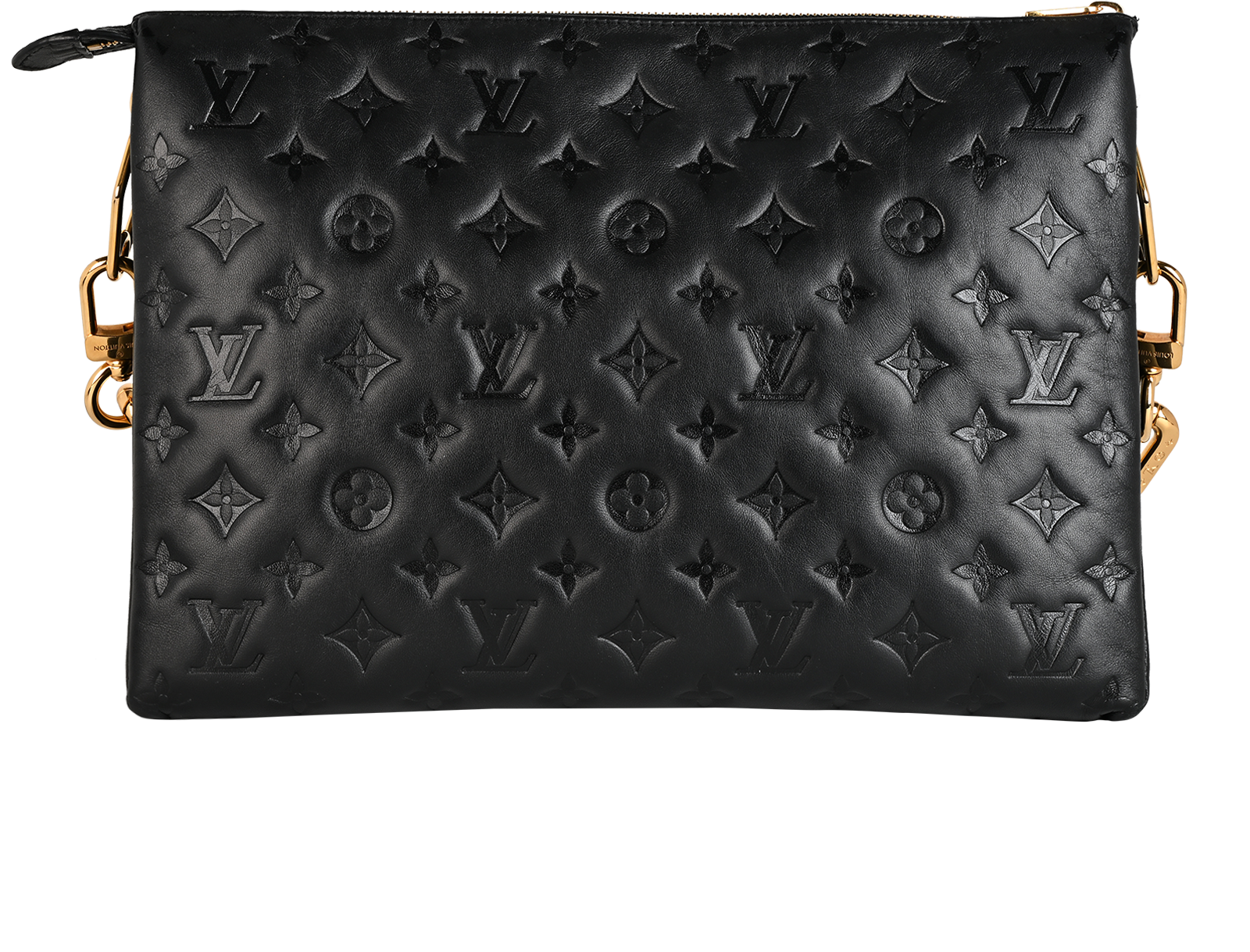 Coussin PM Crossbody, &pound;2,500, Handbags, Black, Leather, Back view